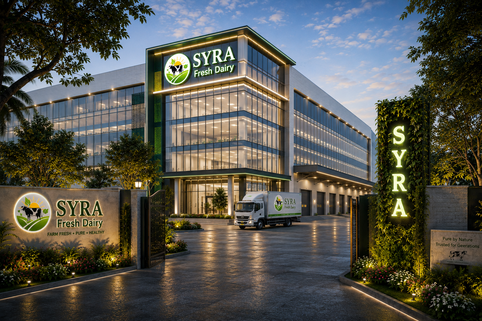 SYRA Fresh Dairy Corporate Campus